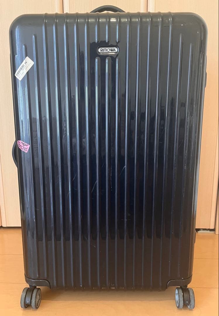 【中古品】RIMOWAキャリーケース ネイビー84L