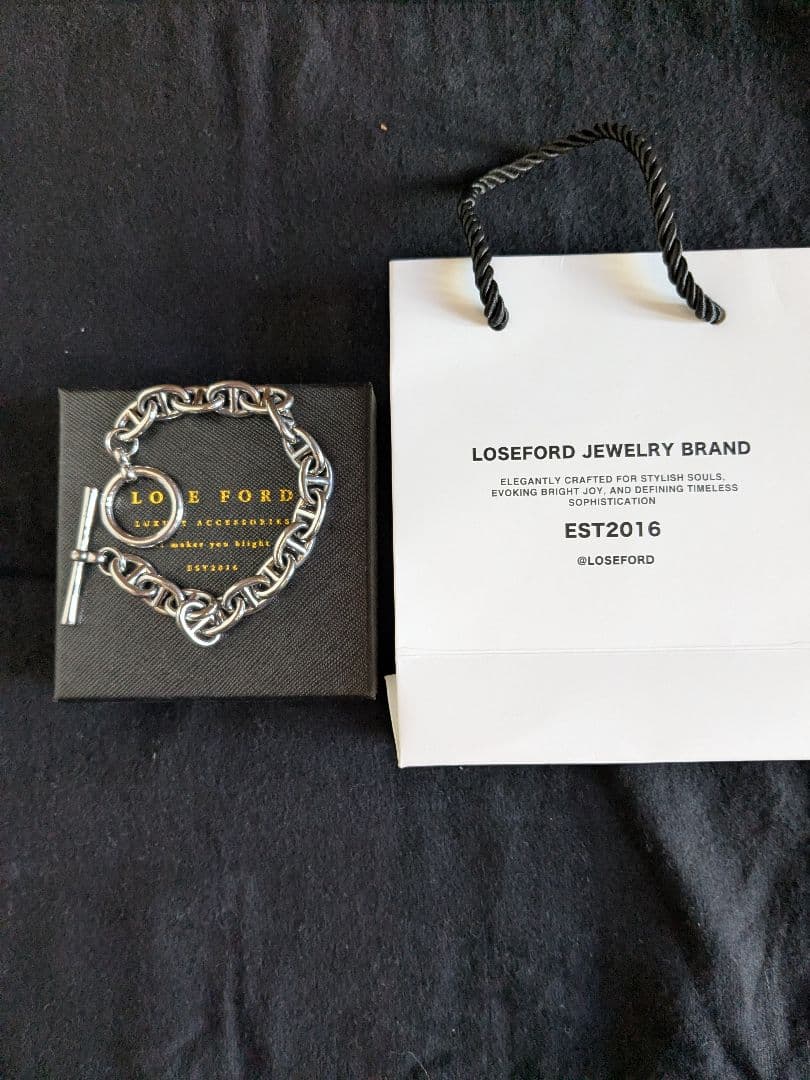 LOSE FORD 316L ANCHOR BRACELET（10MM）#B34