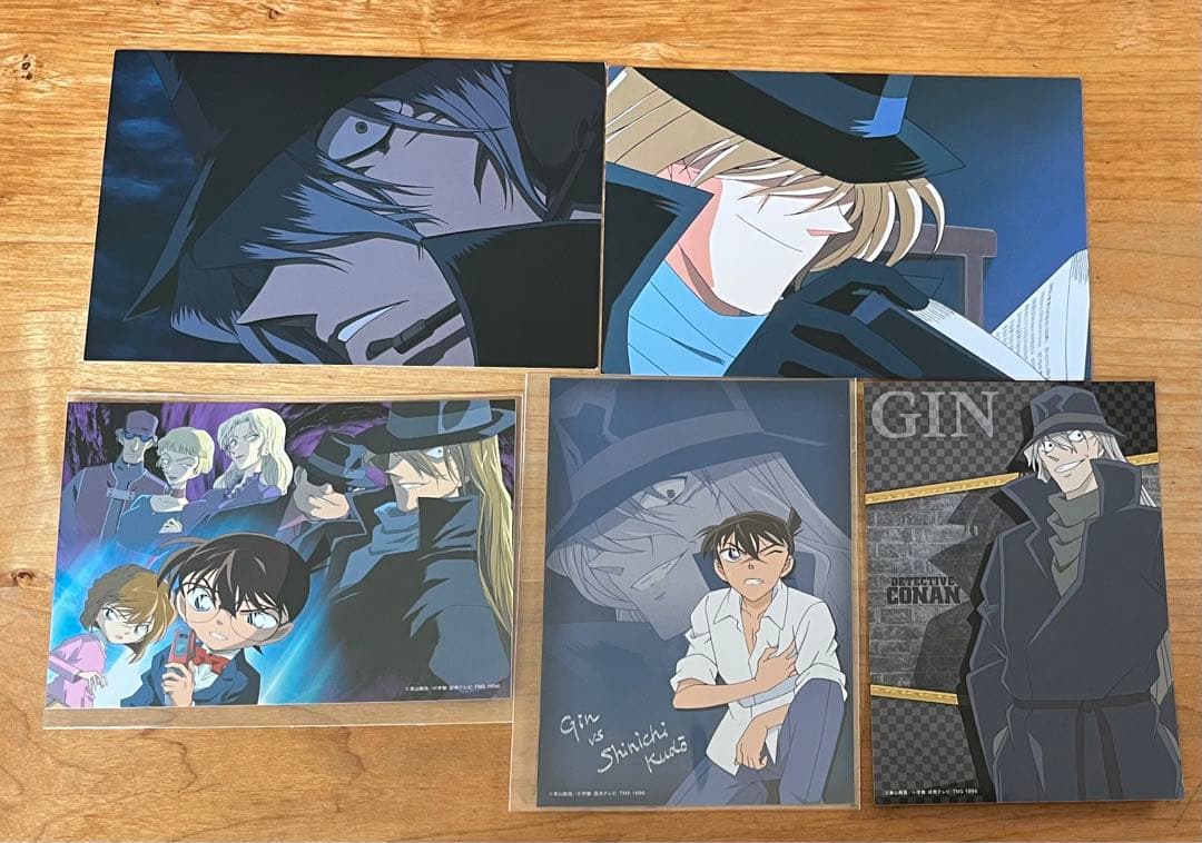 名探偵コナン　ストーリーカード　トレーディングカード　ブロマイド　ジン　灰原哀