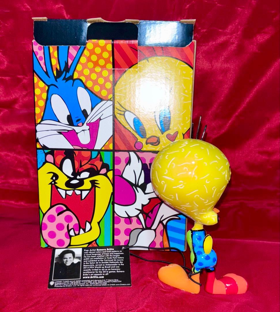 エネスコ　トゥイーティー　ルーニーテューンズ　置物　enesco ブリット