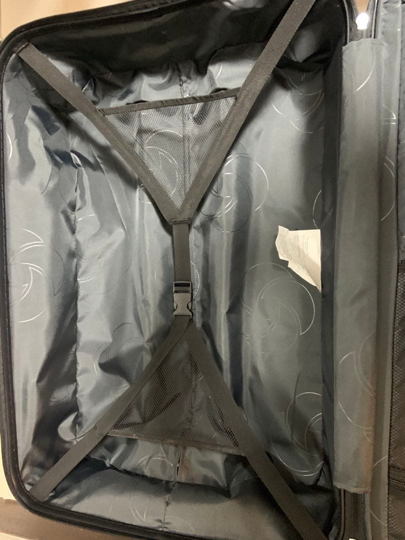 サムソナイト 大型 大容量 スーツケース 拡張機能付き TSAロック 二輪 黒