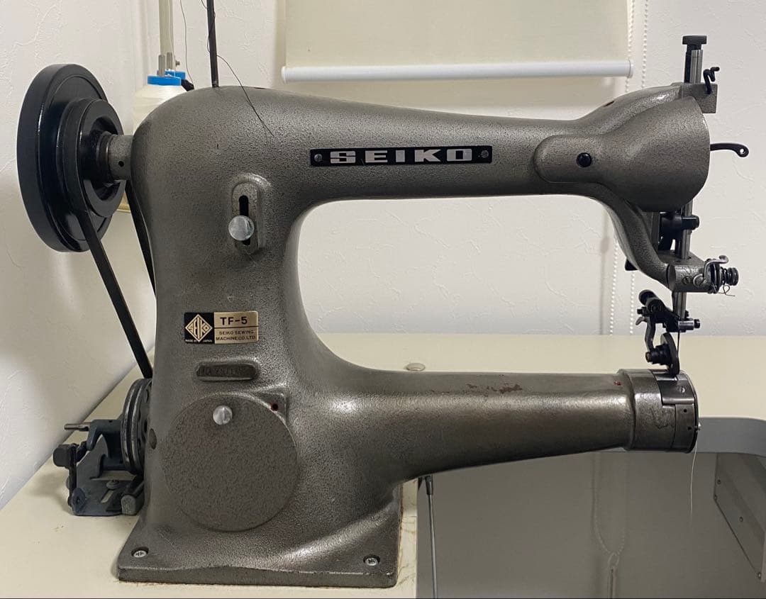 SEIKO TF-5 腕ミシン(革縫製等)クラッチモータ付き