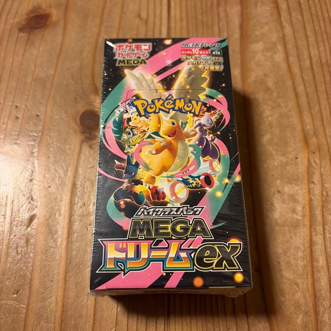 再*可様 [新品未開封]ポケモンカードMEGAドリームex シュリンク付き