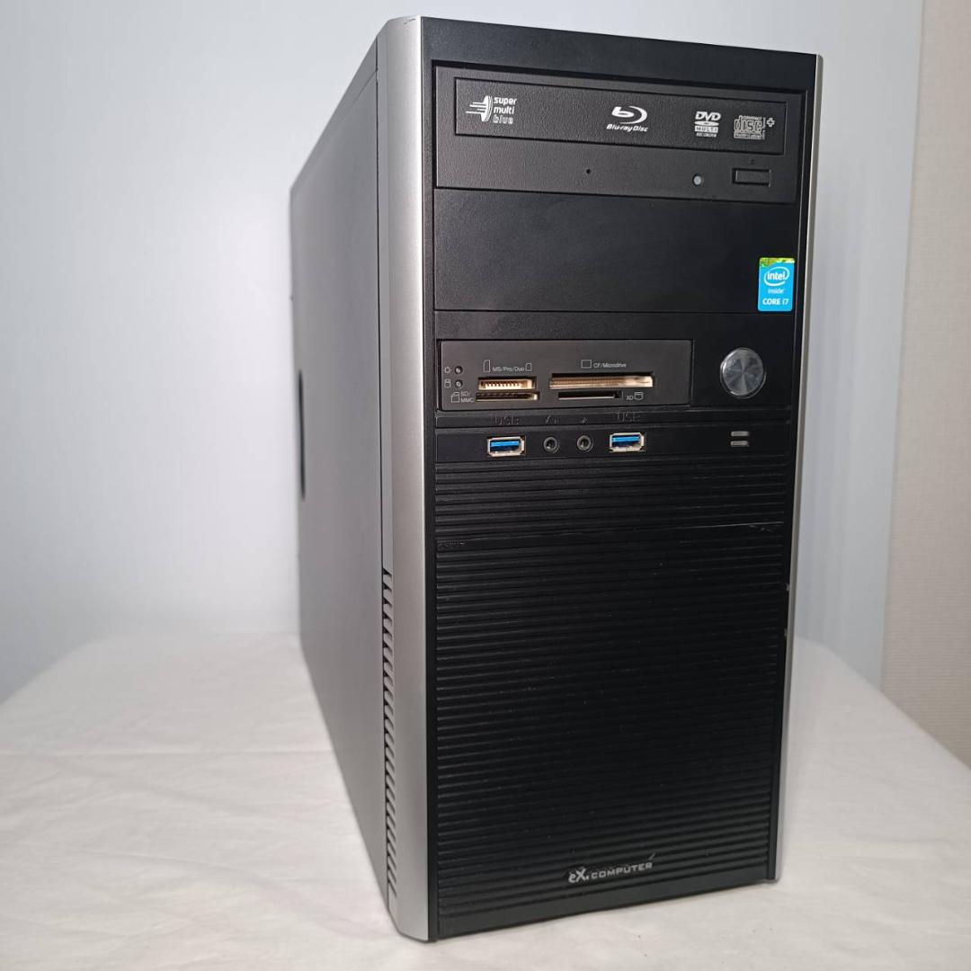 【激安ゲーミングPCフルセット】i7 GTX MS Office搭載