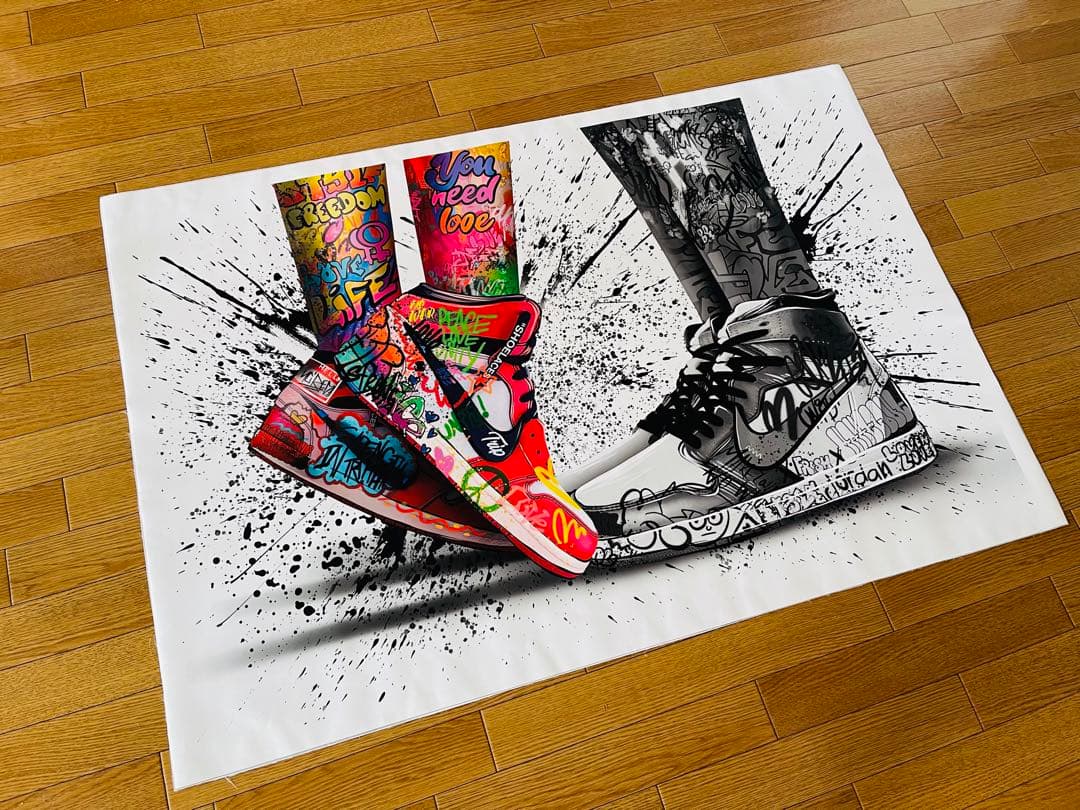 No.78超絶特大サイズ♡キャンバスアート　アートポスター　ジョーダン　NIKE