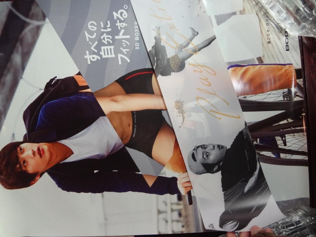 杉野遥亮 　GUNZE BODY WILD　非売品ポスター2枚セット