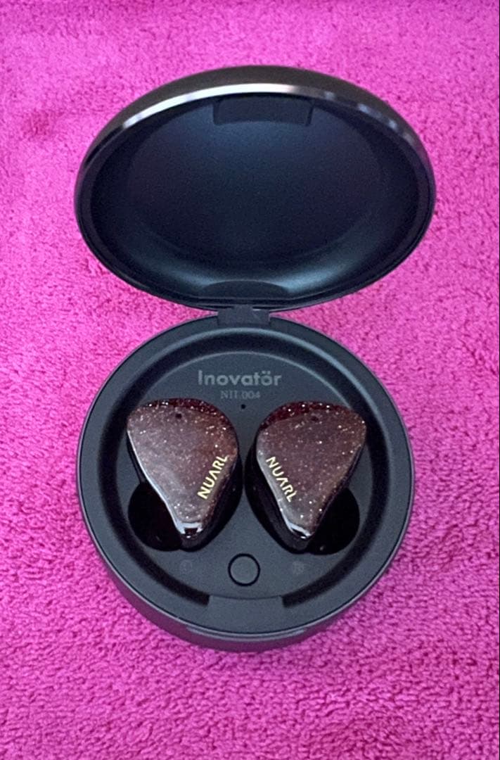 NUARL Innovator バーガンディレッド ワイヤレスイヤホン