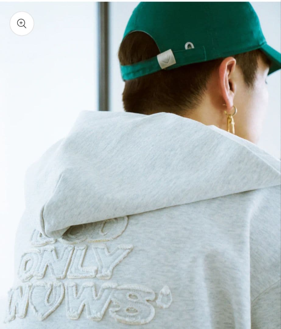 GOD ONLY KNOWS ロゴキャップ　グリーン　岩田剛典着用カラー