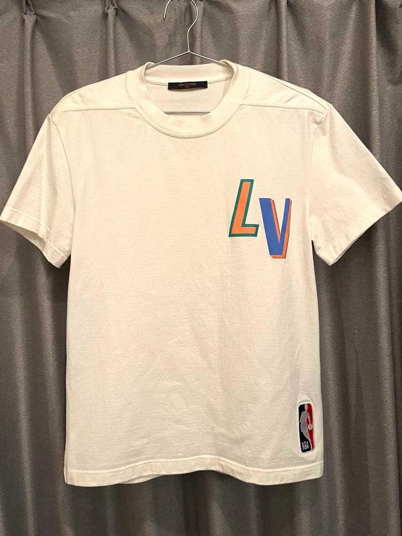ルイヴィトン×NBA コレクション 21AW BACK LETTER Tシャツ