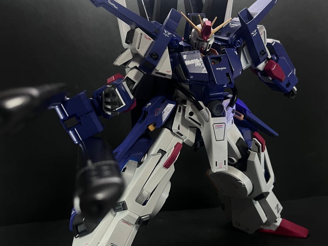 ガンプラ全塗装完成品　フルアーマーZZガンダム　verka