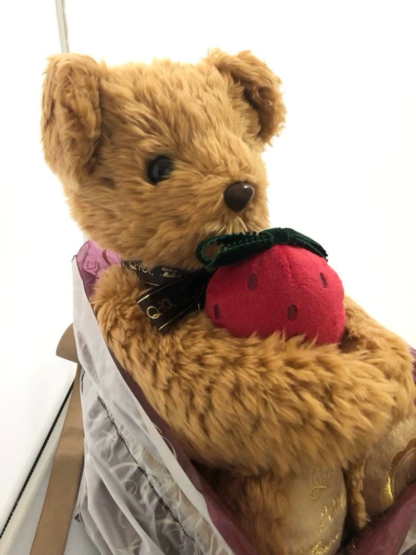 Q-pot 20周年 限定 テディベア ストロベリー くま キューポット