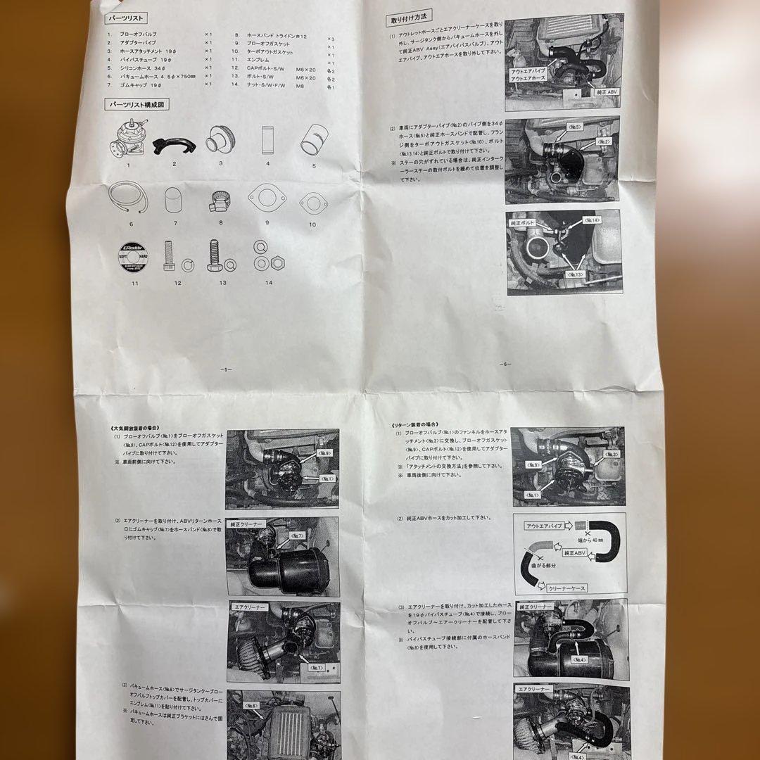 GReddy JA11V ブローオフバルブ