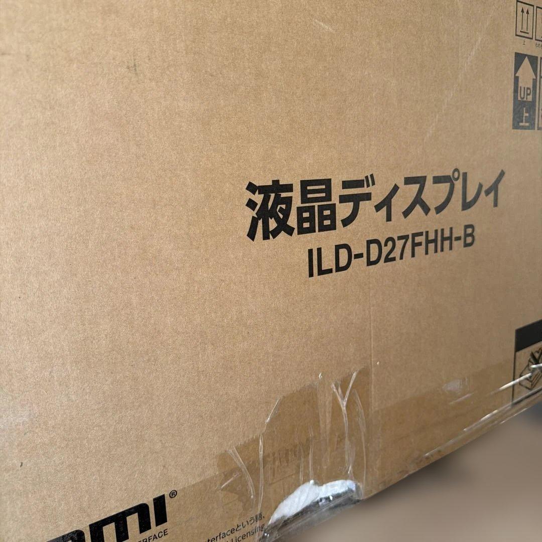 アイリスオーヤマ モニター 27インチ ILD-D27FHH-B