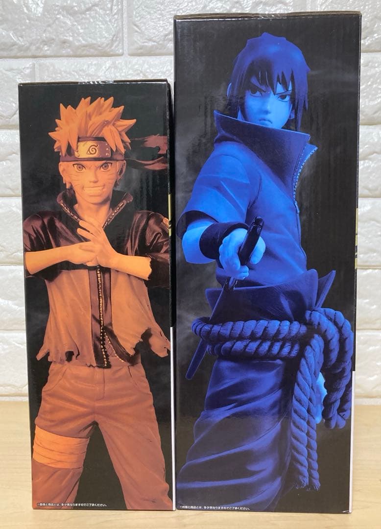 【未開封】NARUTO フィギュア　一番くじ　忍ノ絆　A B ナルト　サスケ