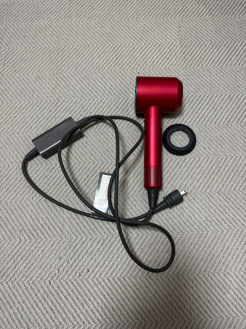 【箱つき】Dyson Supersonic Ionicヘアドライヤー レッド
