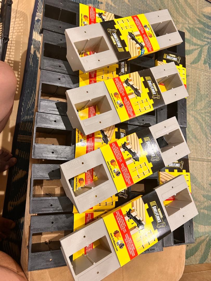 シェルフリンクス 12個 usa 2×4 ラック shelflinksdiy 棚