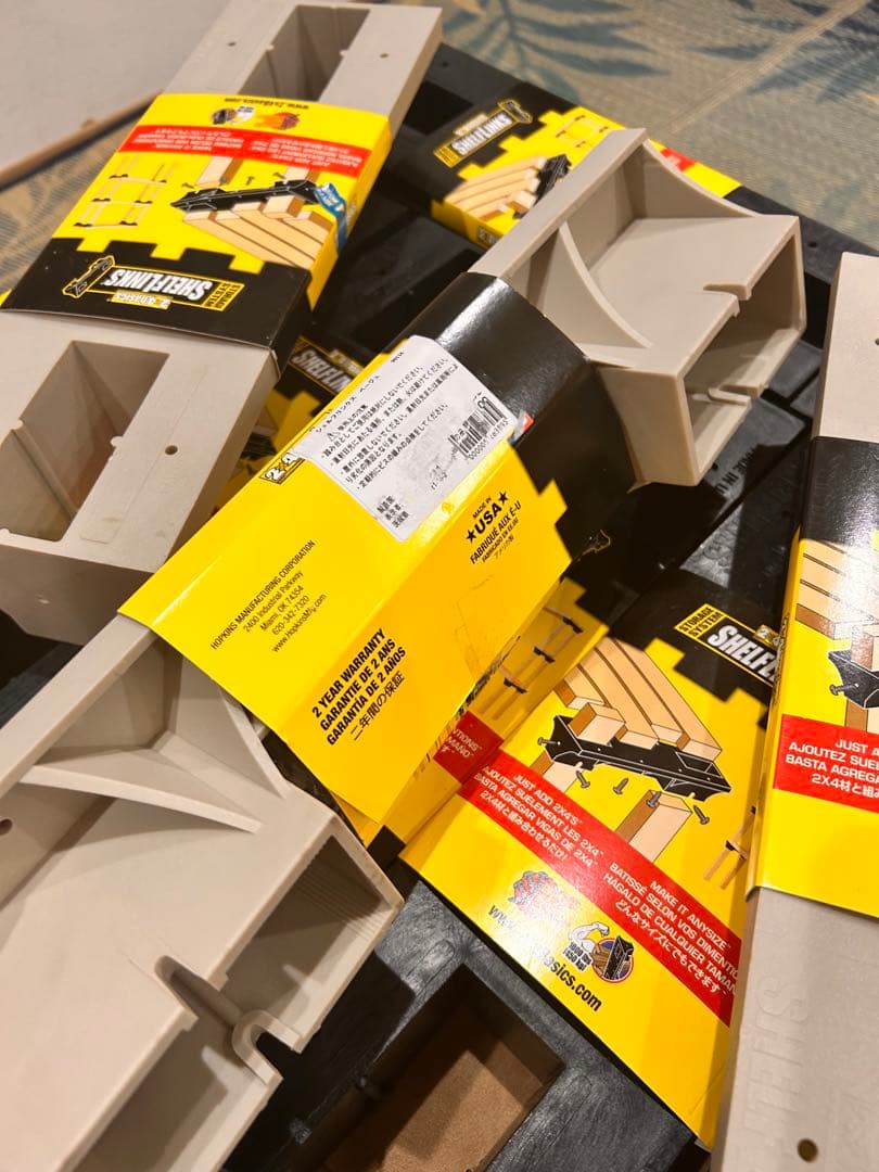 シェルフリンクス 12個 usa 2×4 ラック shelflinksdiy 棚