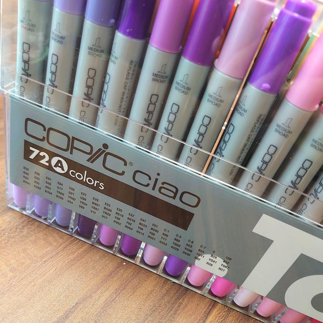 ■COPIC ciao ■72色 Aset■ 新品同様
