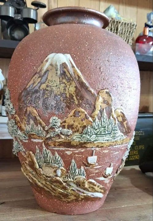 新品　信楽焼　壺