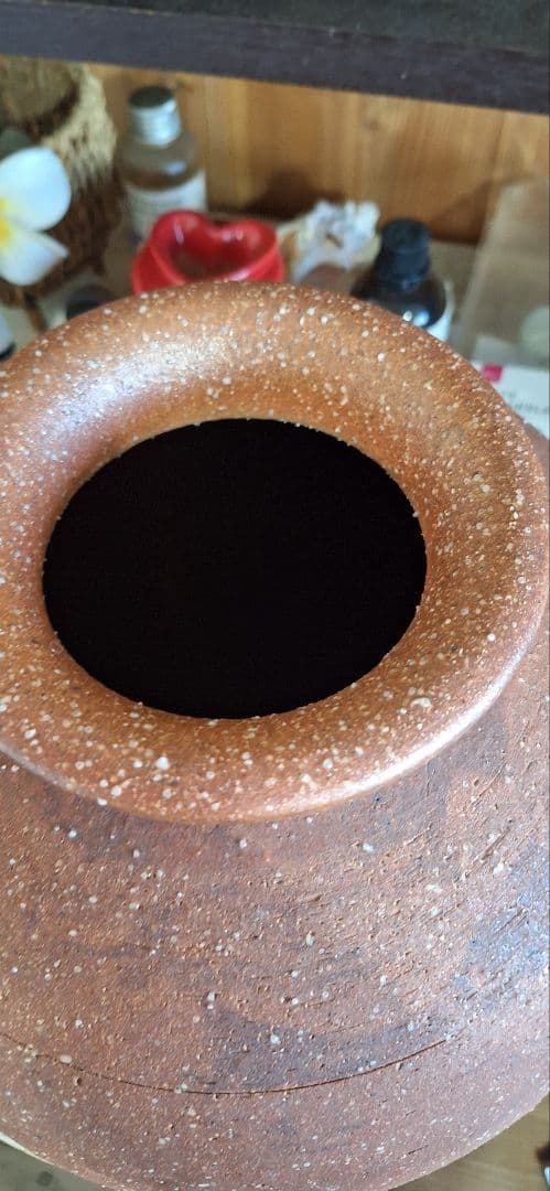 新品　信楽焼　壺