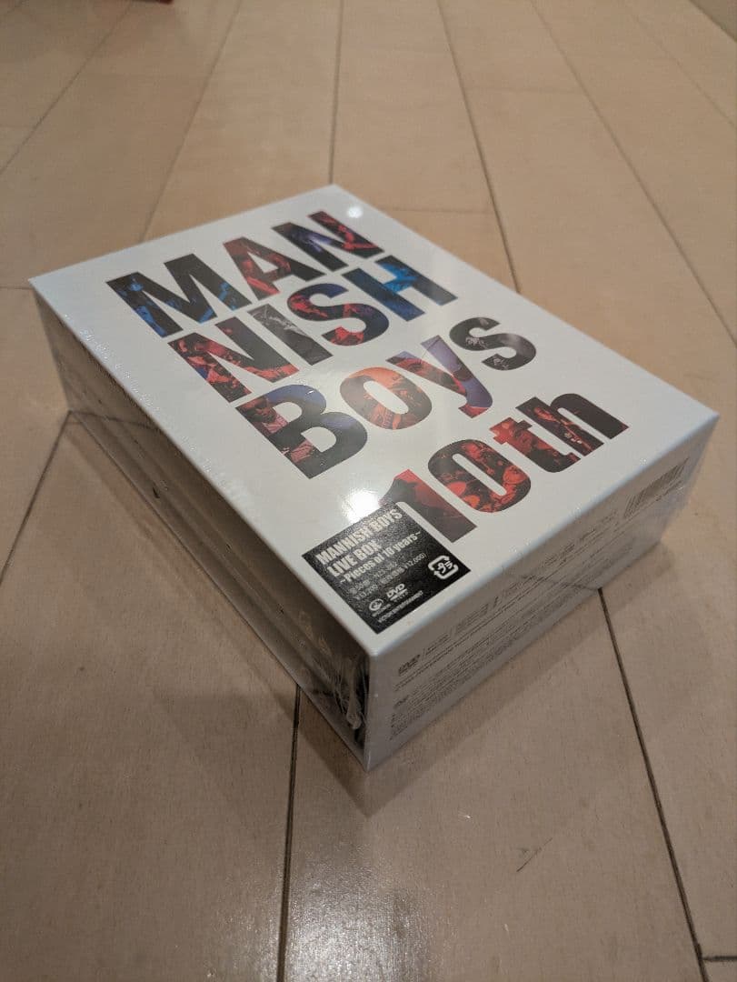 新品未開封 MANNISH BOYS LIVE BOX 斉藤和義×中村達也