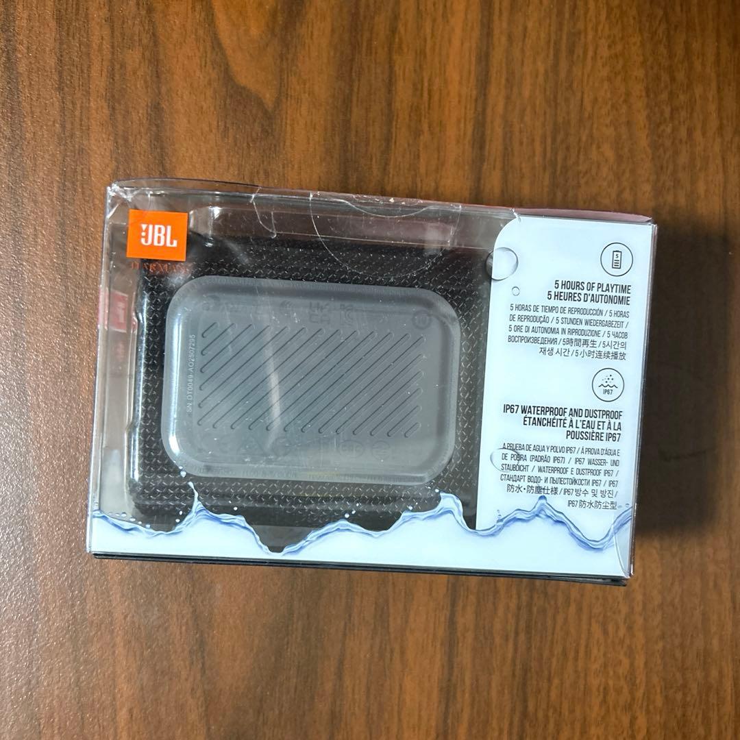JBL GO3 3 世代ポータブル ワイヤレススピーカー ブラック 未使用