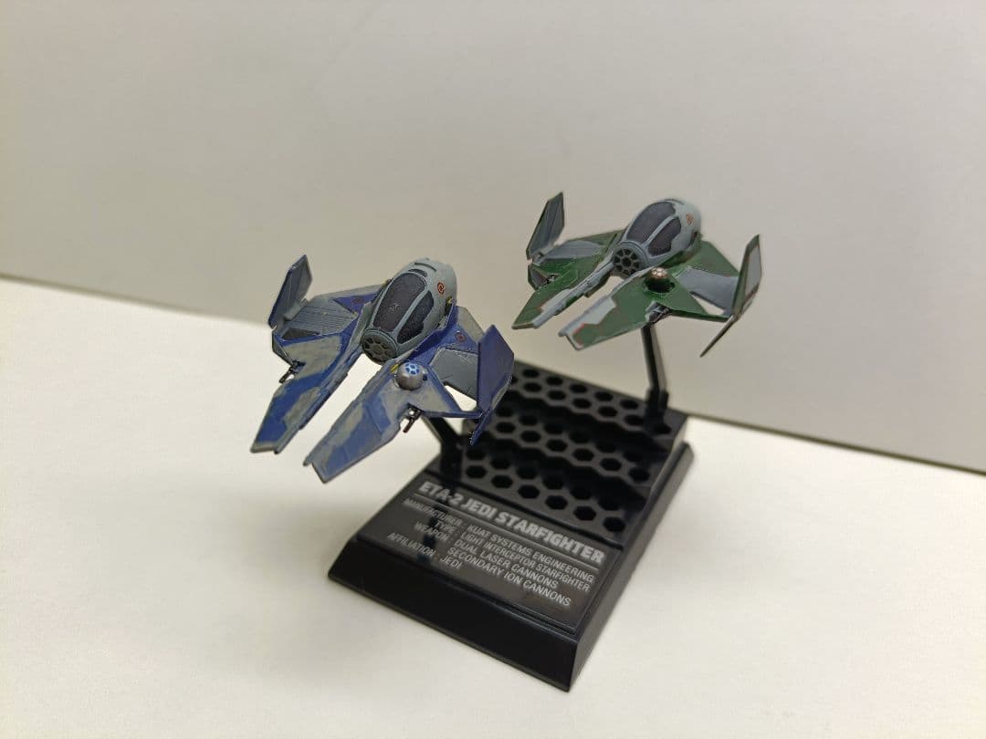 エフトイズ　スター・ウォーズ ビークルコレクション1/144他　17機