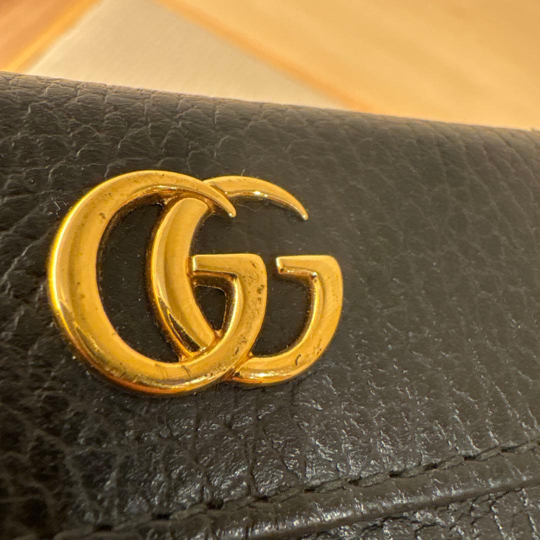 GUCCI 三つ折り財布　GG