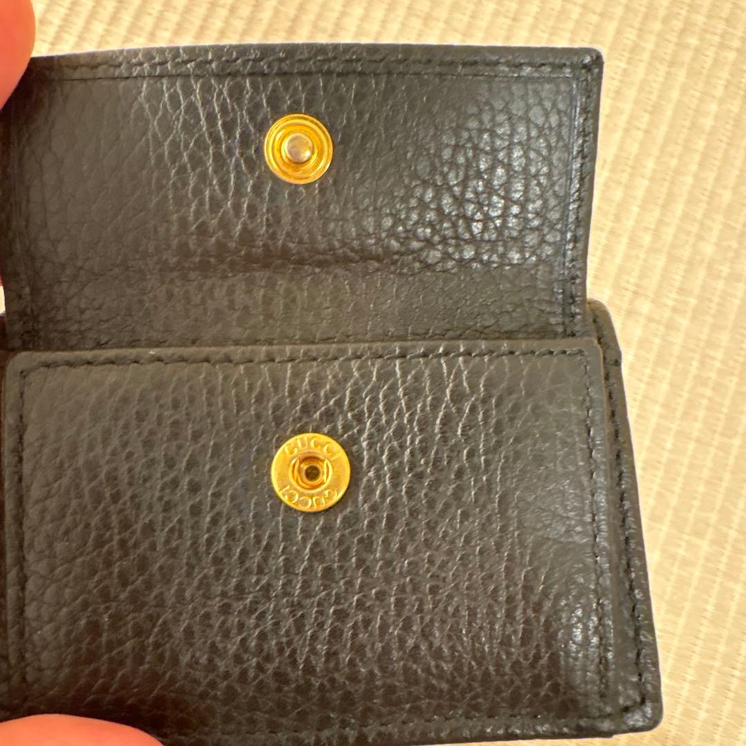 GUCCI 三つ折り財布　GG
