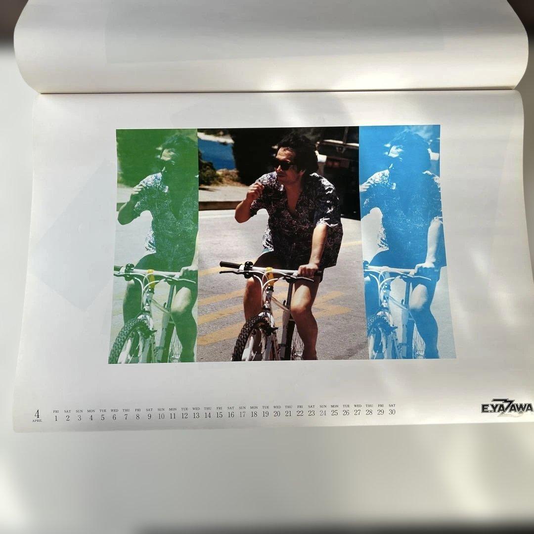 矢沢永吉1994 B2カレンダー 32年前のレア商品です 表紙合わせて13ページ