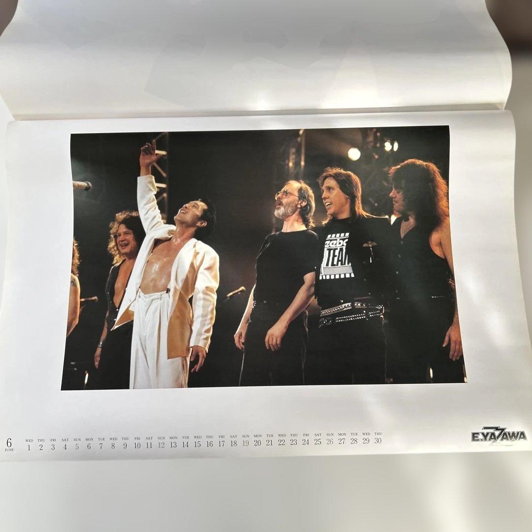 矢沢永吉1994 B2カレンダー 32年前のレア商品です 表紙合わせて13ページ