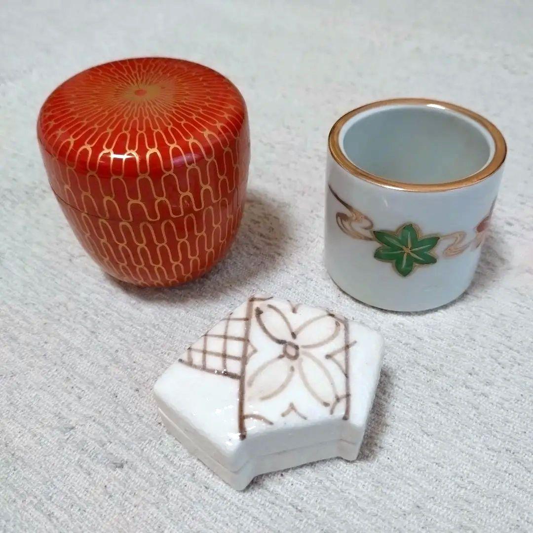 短冊箱　茶道具セット