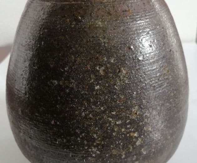 (専用)古唐津　川古徳利(首修理)