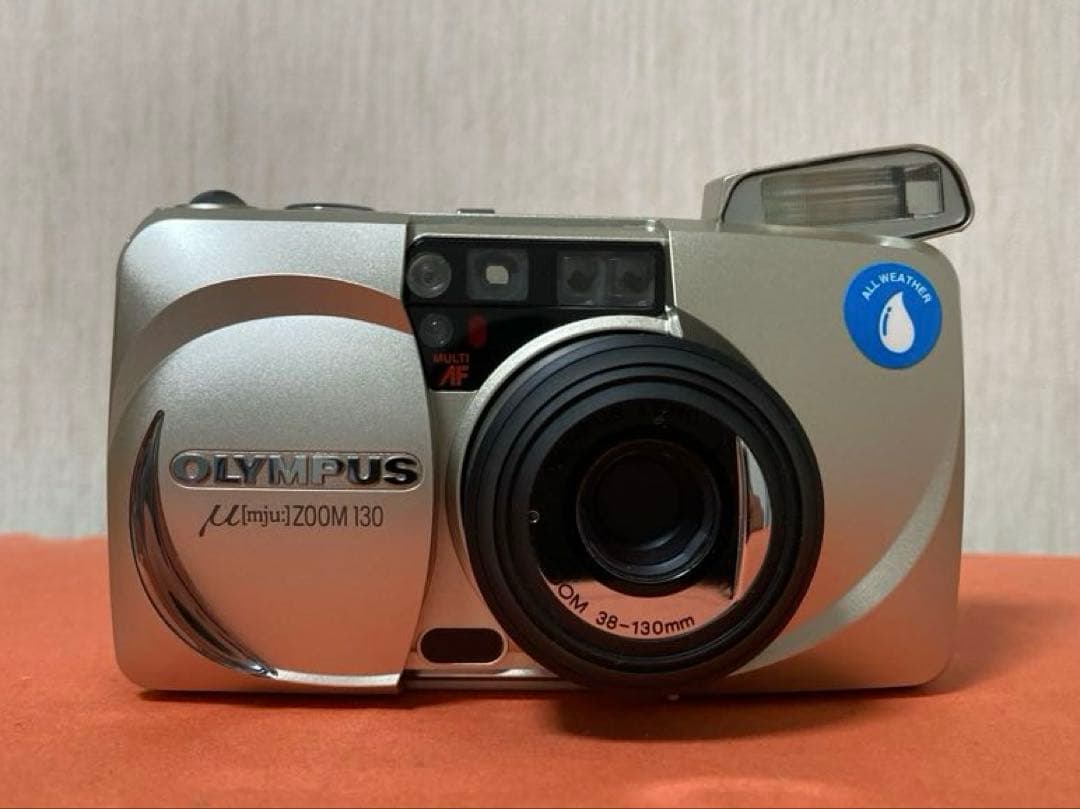 美品OLYMPUS μ[mju:] ZOOM 130 コンパクトカメラ
