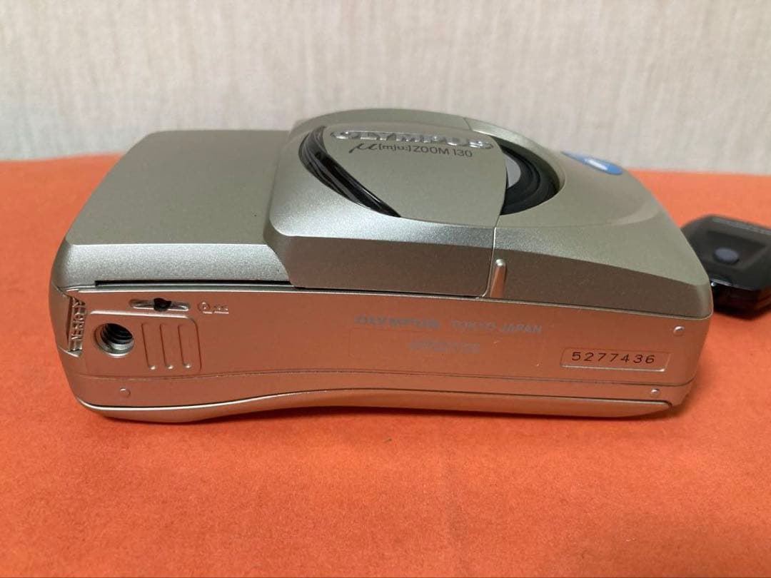 美品OLYMPUS μ[mju:] ZOOM 130 コンパクトカメラ