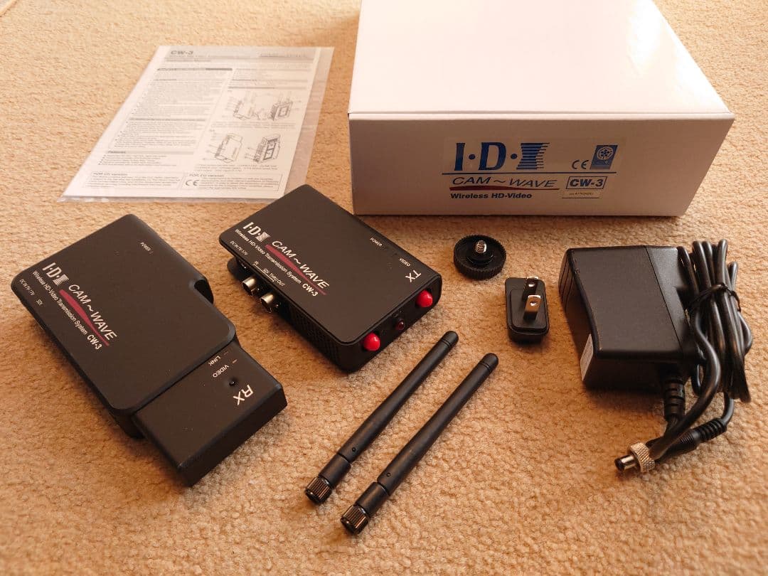 IDX CAMWAVE CW-3 / 3GSDI 50mワイヤレスビデオ伝送 ②