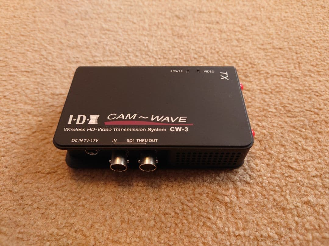 IDX CAMWAVE CW-3 / 3GSDI 50mワイヤレスビデオ伝送 ②