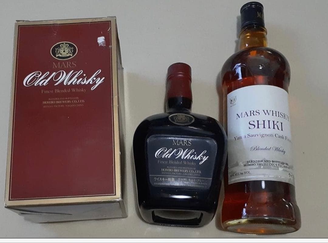 希少！特級表記MARS Old Whisky & SHIKI セット