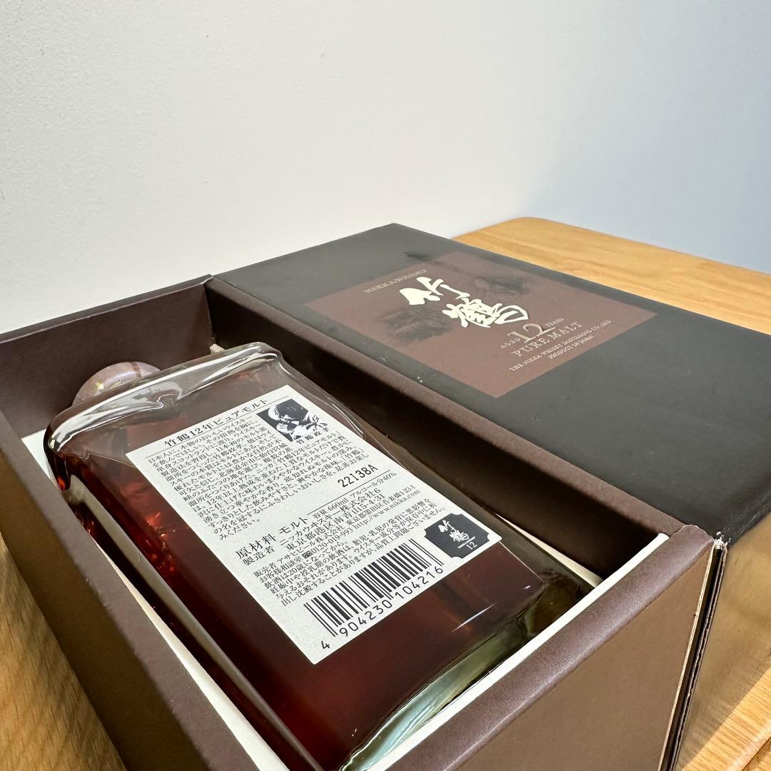 NIKKA 竹鶴 12年 ピュアモルト 660ml
