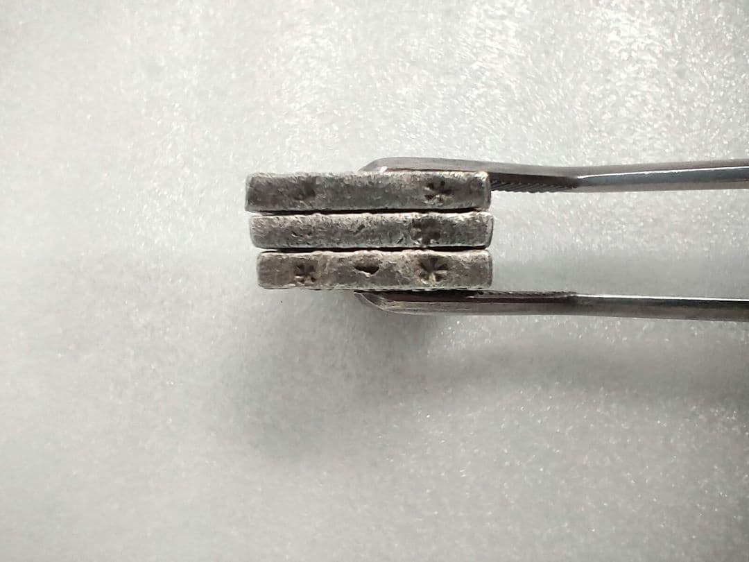 天保一分銀　3枚セット