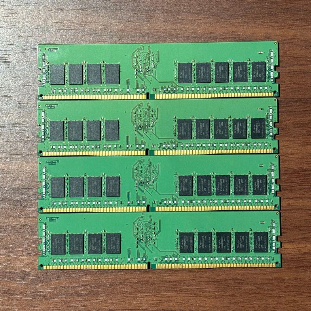 SK hynix メモリ 8GB×4枚（計32GB）／型番記載あり・動作品