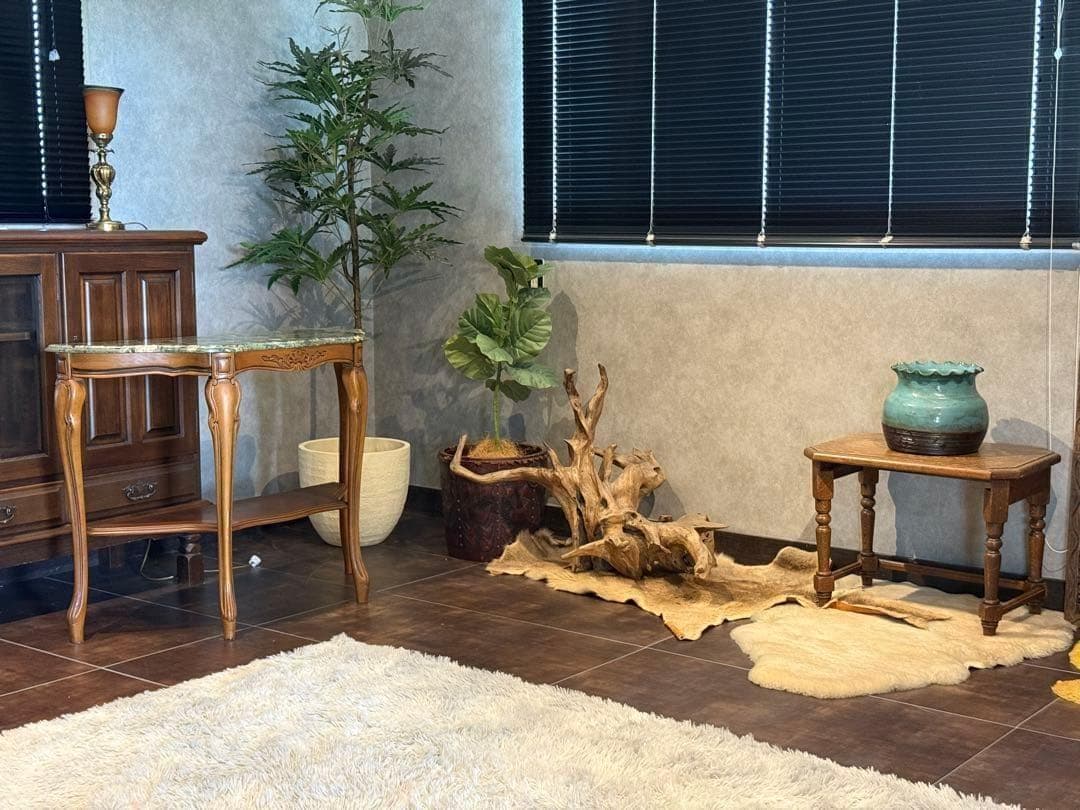 大理石　コンソール　ワイドテーブル　猫脚　クラシック　木彫　ヨーロピアン　nG