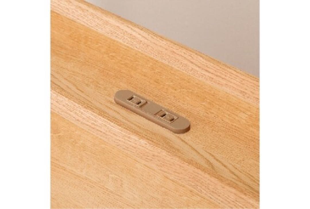 NITORI ニトリ 収納付き ベッドフレーム コンセント 棚 シングル