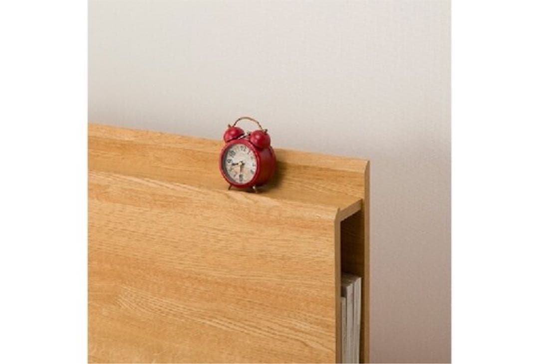 NITORI ニトリ 収納付き ベッドフレーム コンセント 棚 シングル