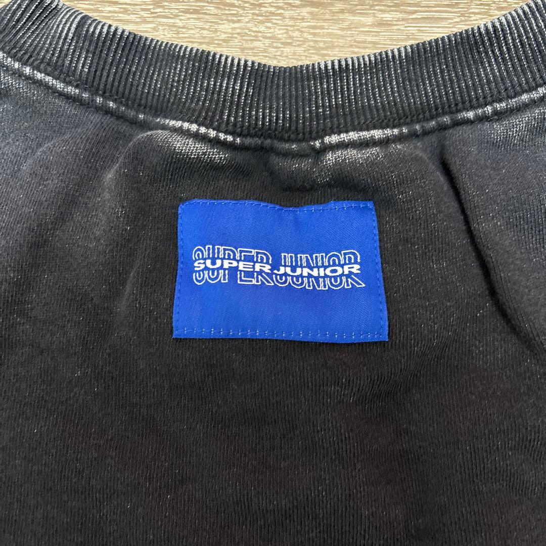 SUPER JUNIOR ブラック スウェット