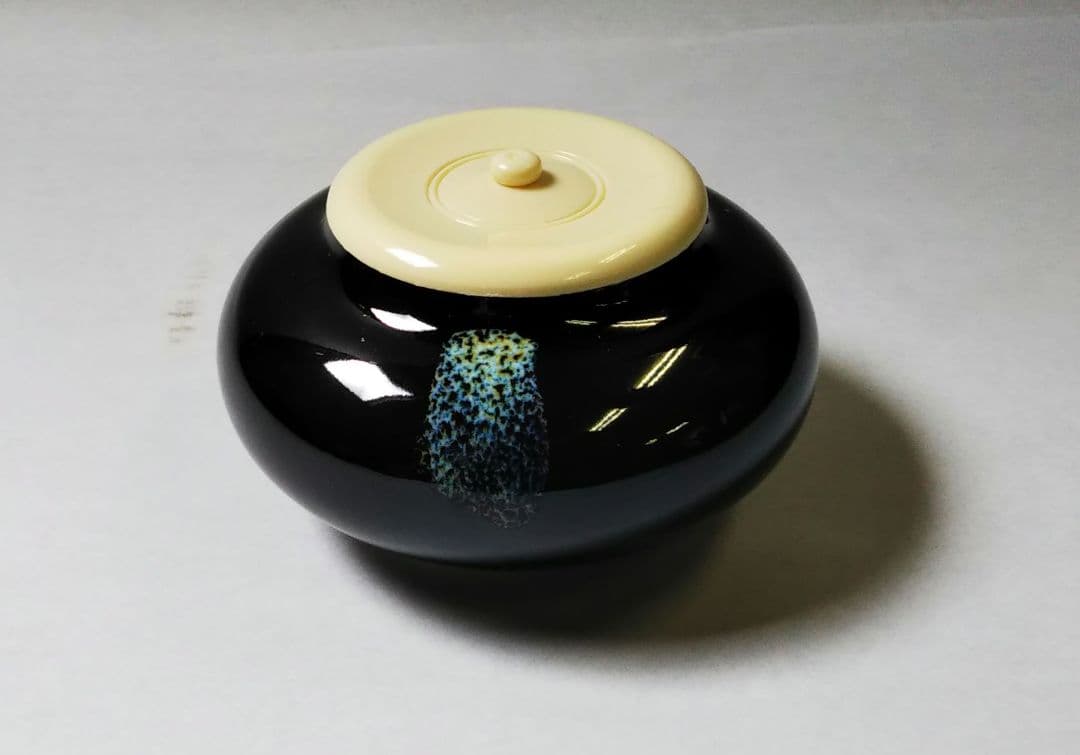 茶道具 茶入 大海 長緒 名物裂 弥左衛門間道 新品