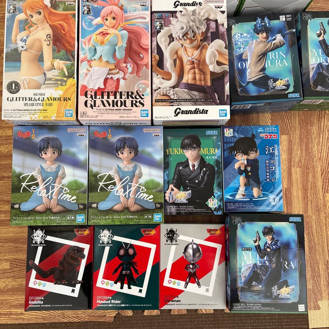 人気タイトル　フィギュア　まとめ売り　17個セット