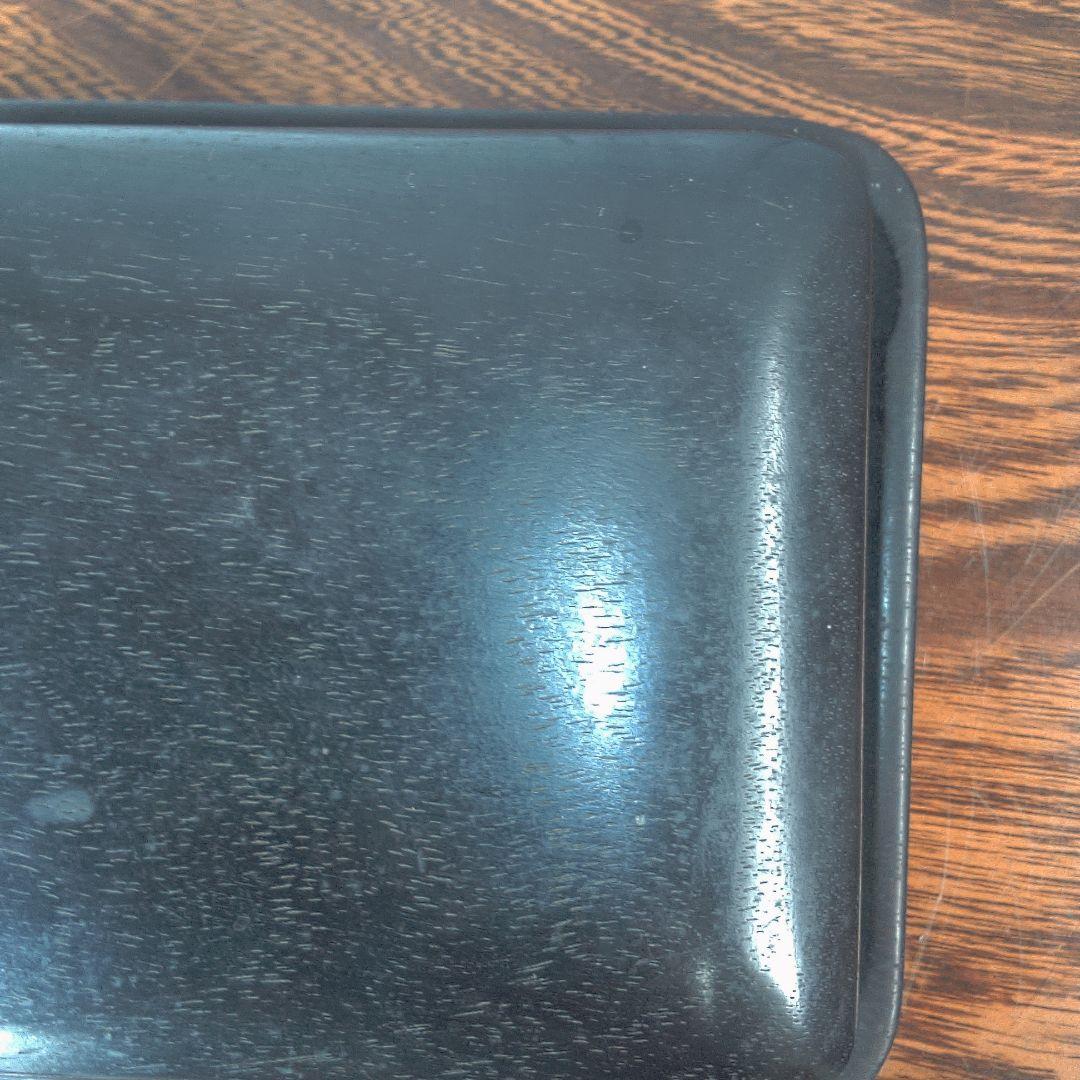 骨董６木製円形茶道具 蓋付き 約10cm