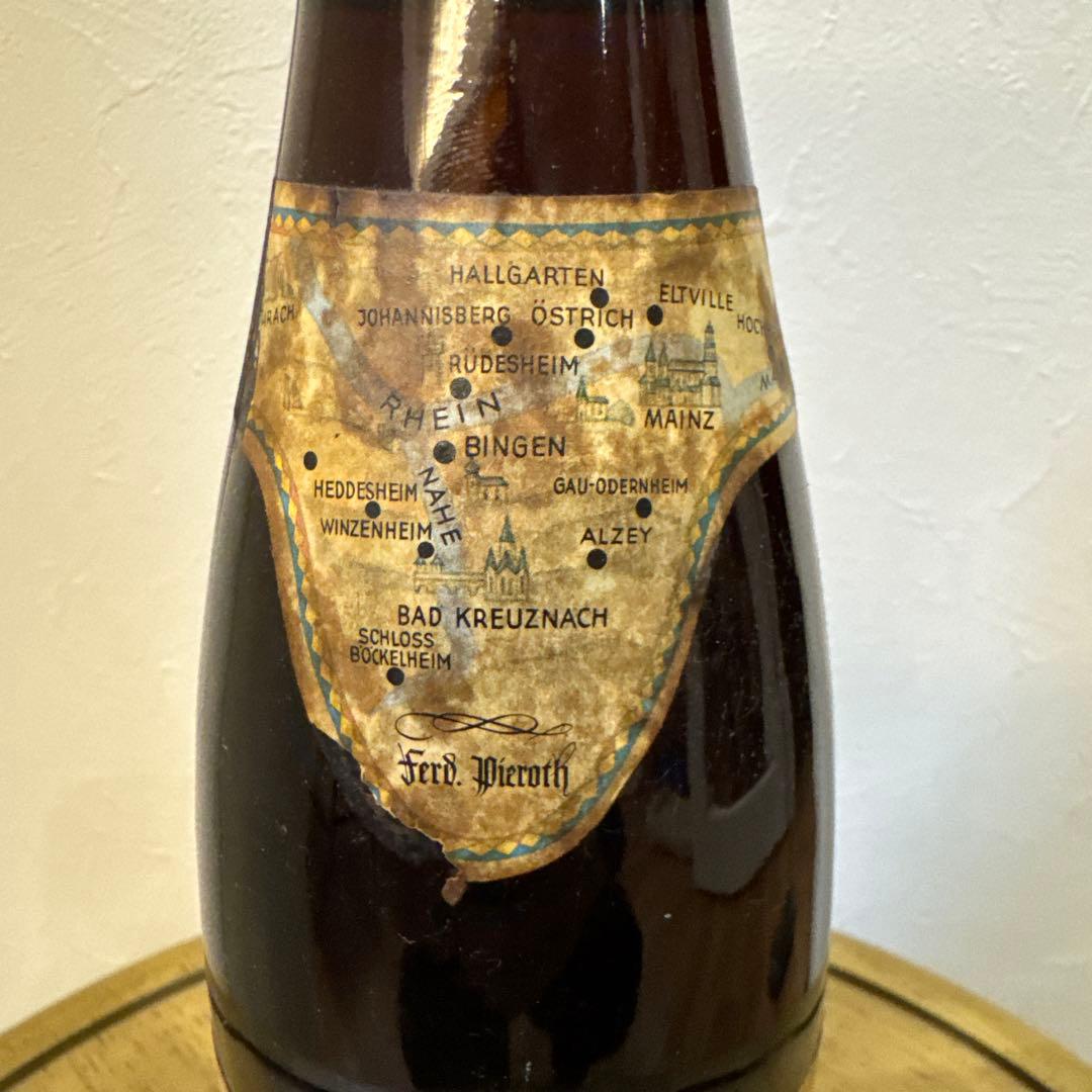 1970 エンスハイマー カッヒェルベルグ ベーレンアウスレーゼ アイスワイン