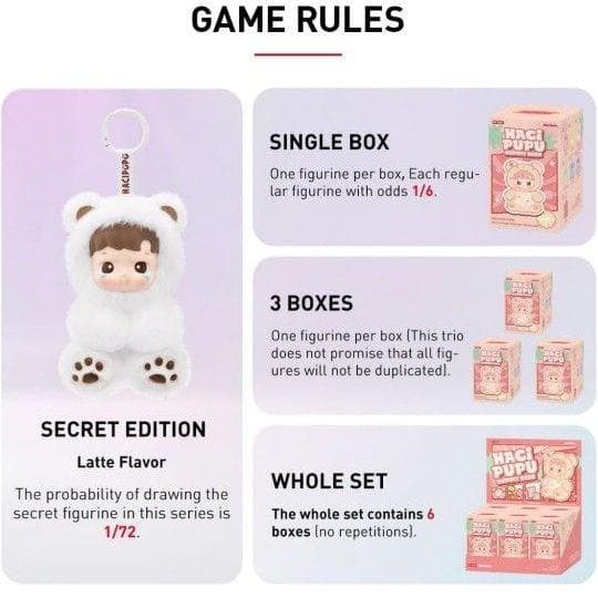 POP MART HACIPUPU Gummy Bear シリーズ 1box